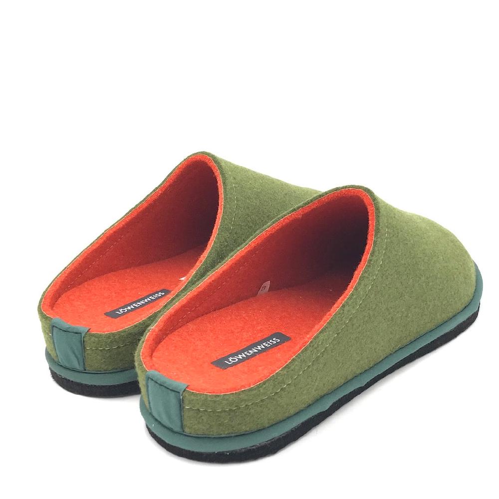 Zulian Calzature Ciabatta Easy bicolor muschio-arancione Acquista Ora