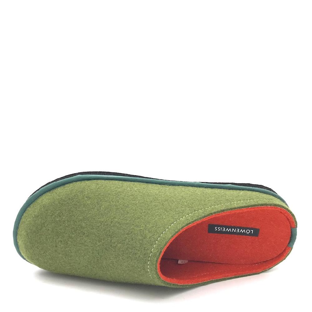 Zulian Calzature Ciabatta Easy bicolor muschio-arancione Acquista Ora