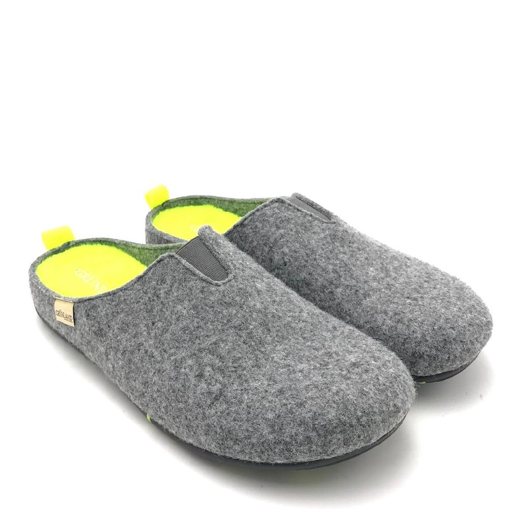 Zulian Calzature Ciabatta Ormi antracite-giallo Consegna Veloce