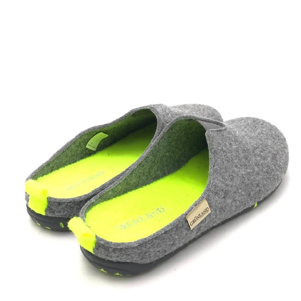 Zulian Calzature Ciabatta Ormi antracite-giallo Consegna Veloce