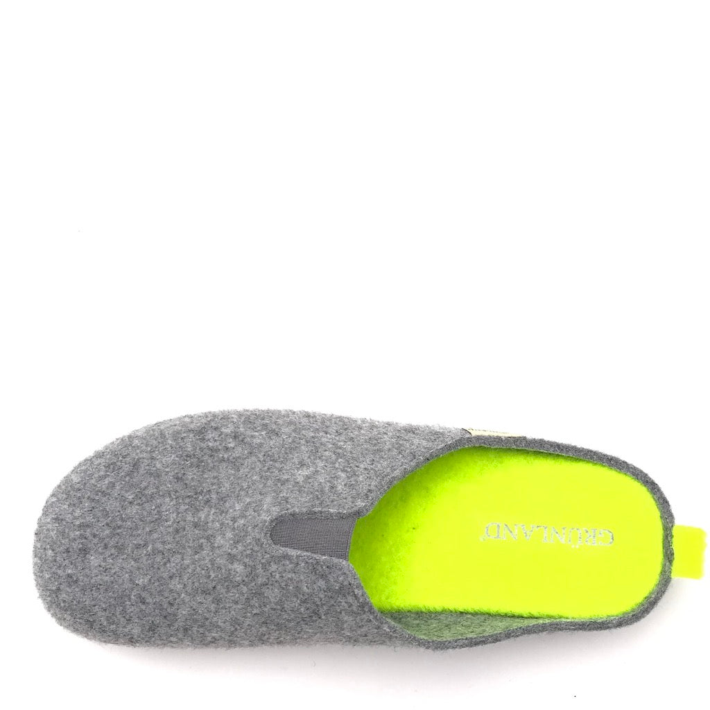 Zulian Calzature Ciabatta Ormi antracite-giallo Consegna Veloce