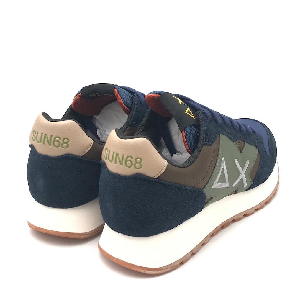 Zulian Calzature Sneakers Jaki bicolor blu Sottocosto
