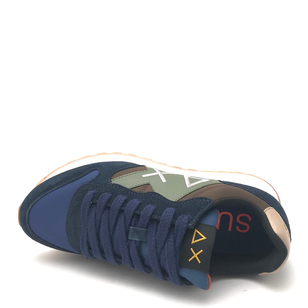 Zulian Calzature Sneakers Jaki bicolor blu Sottocosto