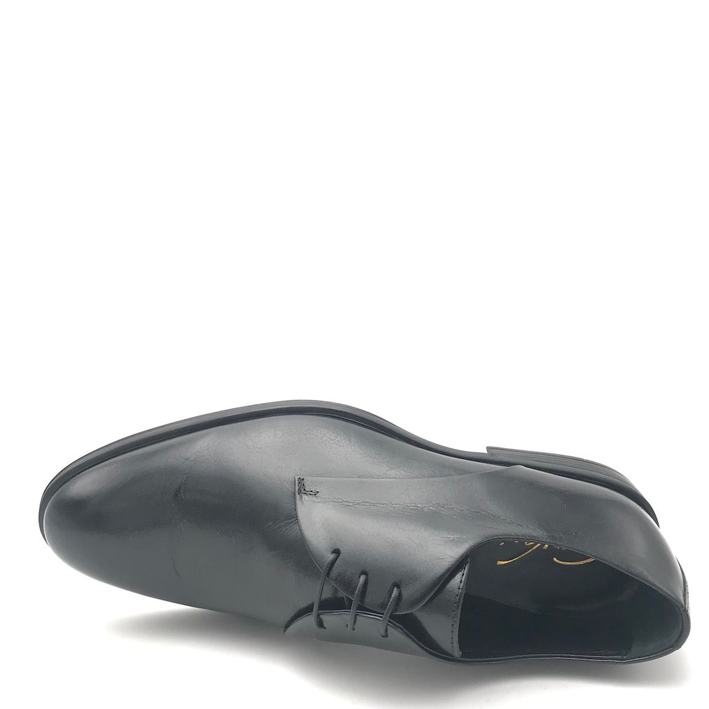 Zulian Calzature Stringata derby semilucido nero Novità