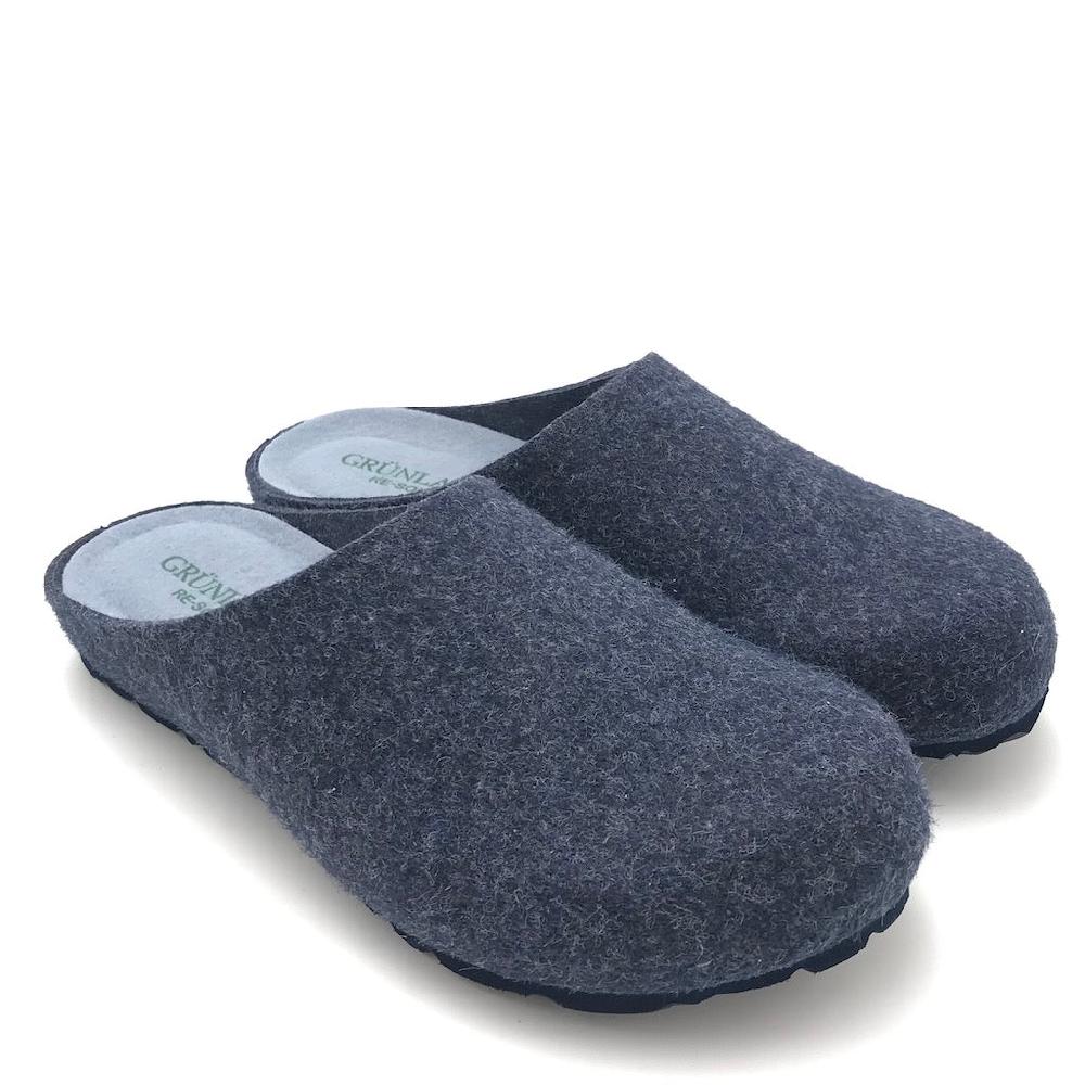 Zulian Calzature Ciabatta Pamo blu-indaco Saldi Di Fabbrica