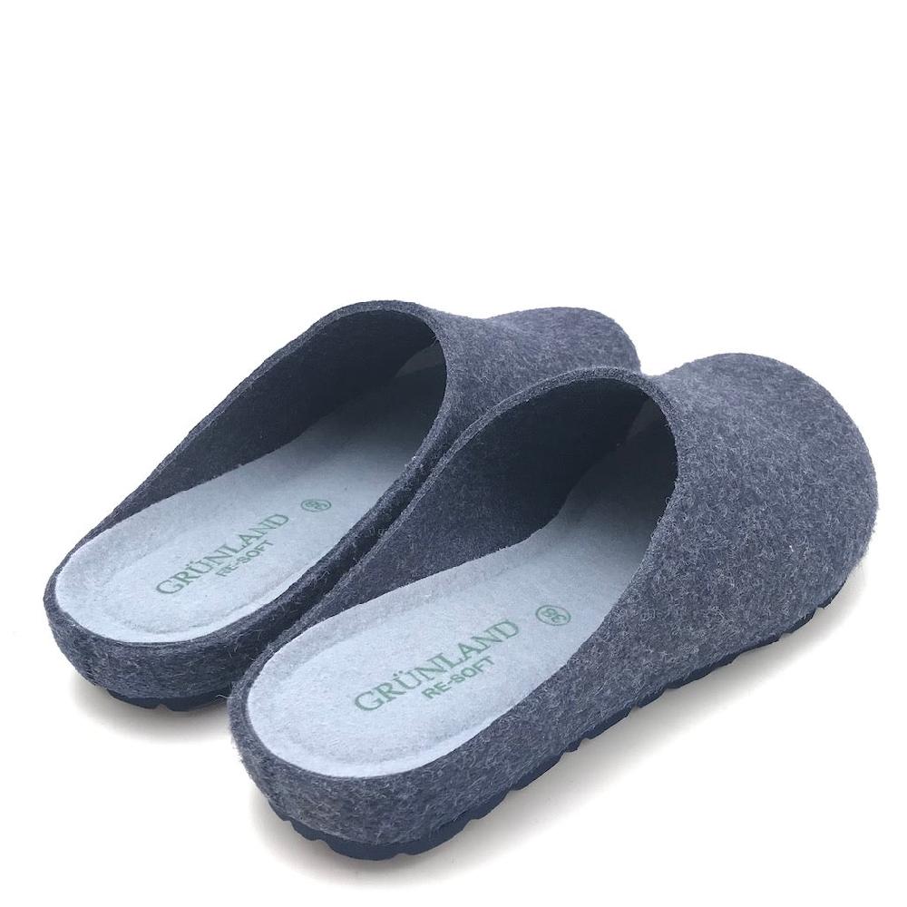 Zulian Calzature Ciabatta Pamo blu-indaco Saldi Di Fabbrica