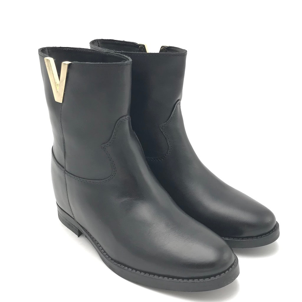 Zulian Calzature Tronchetto Roma nero Vendite Flash