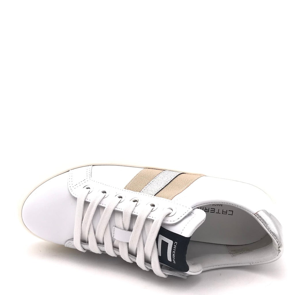 Zulian Calzature Sneakers in pelle bianca 2025