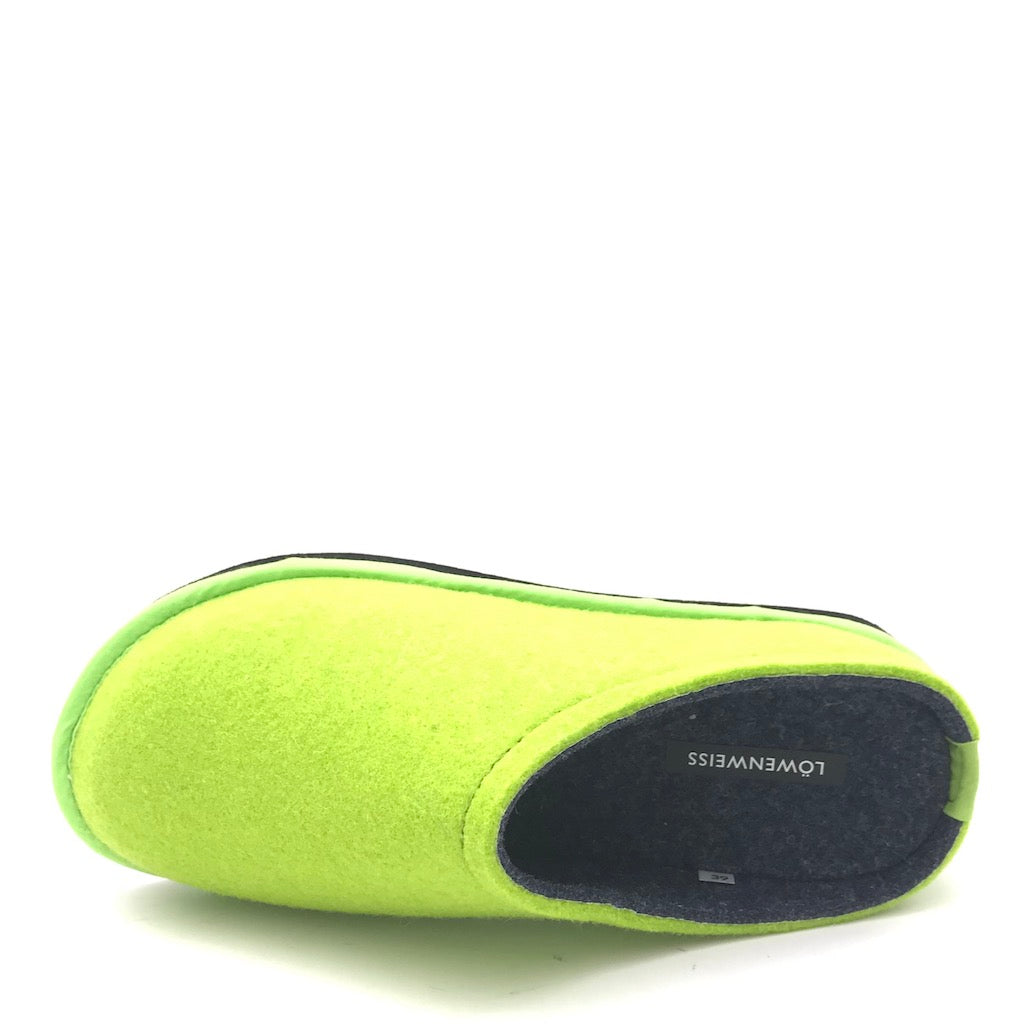 Zulian Calzature Ciabatta Easy bicolor verde fluo-blu 2025