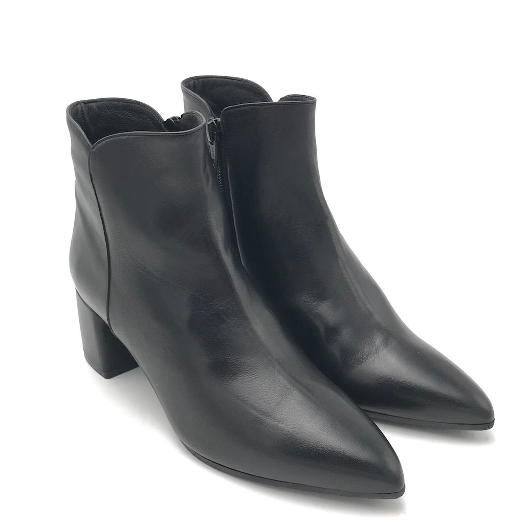 Zulian Calzature Tronchetto nappa nera Nuovo