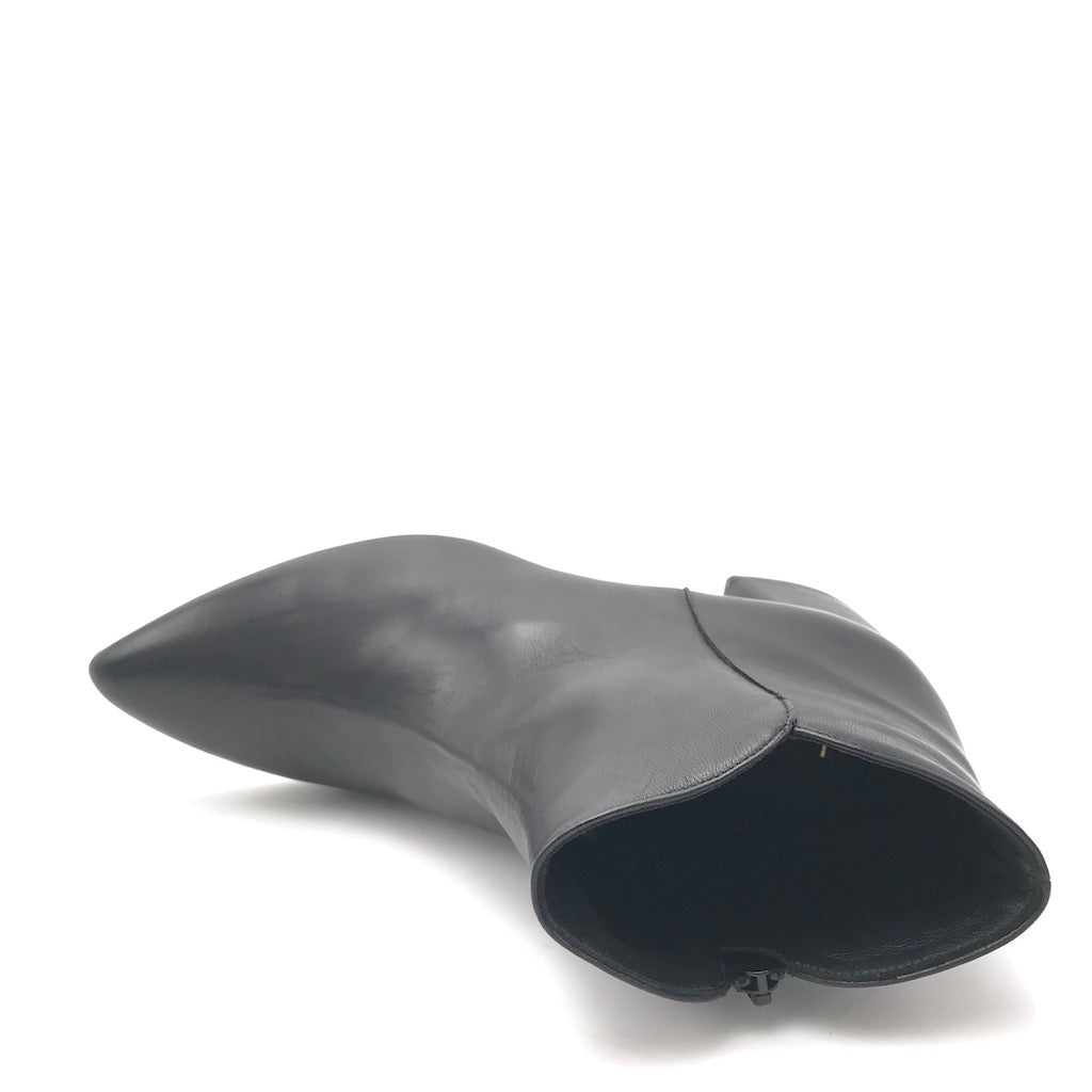 Zulian Calzature Tronchetto nappa nera Nuovo