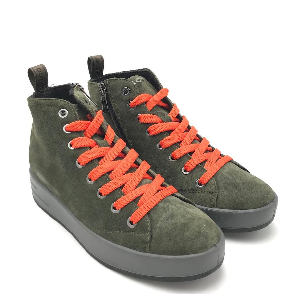 Zulian Calzature Sneakers Alina verde scuro Soddisfazione Garantita