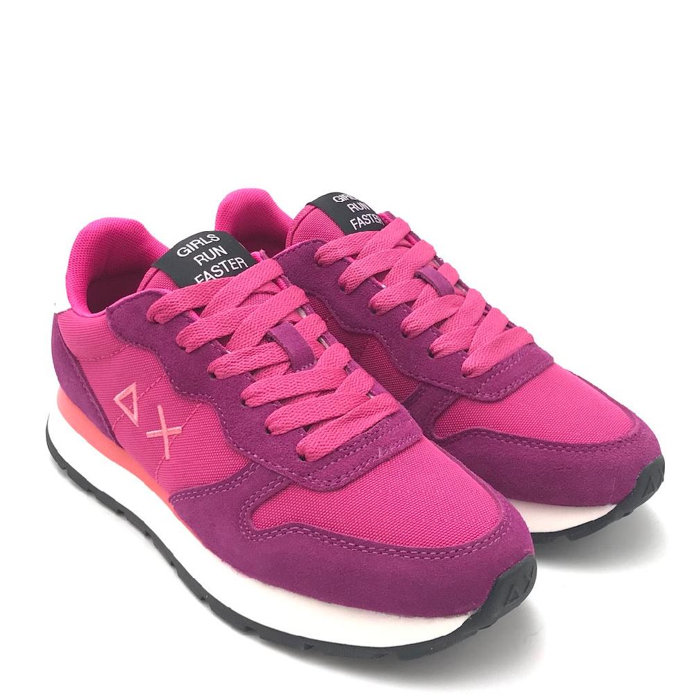 Zulian Calzature Sneakers Ally solid nylon ciclamino Negozi Online
