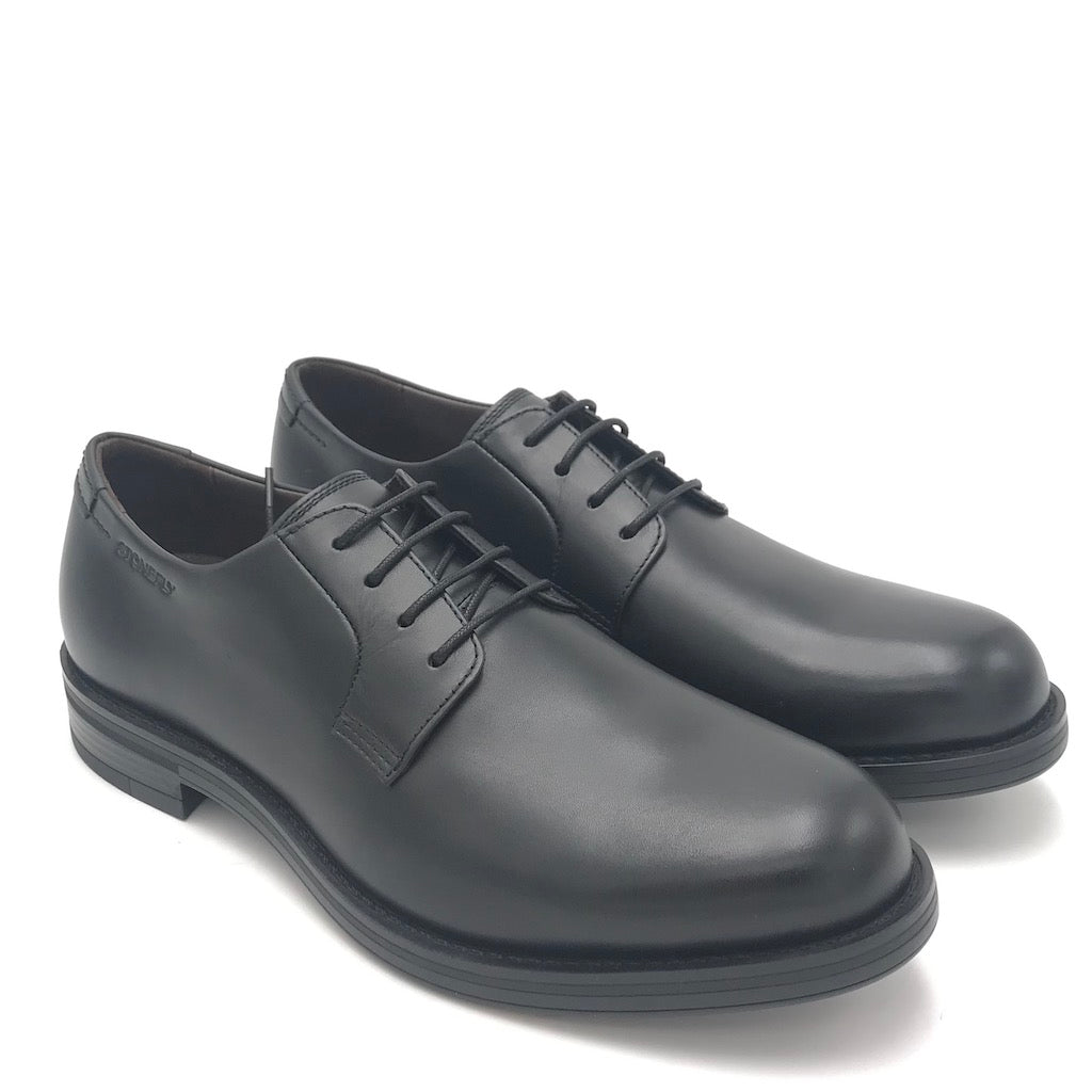 Zulian Calzature Scarpa Carnaby allacciata in nappa nera Promozione Limitata