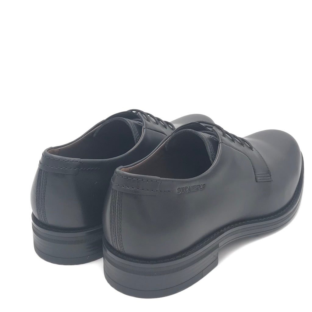 Zulian Calzature Scarpa Carnaby allacciata in nappa nera Promozione Limitata