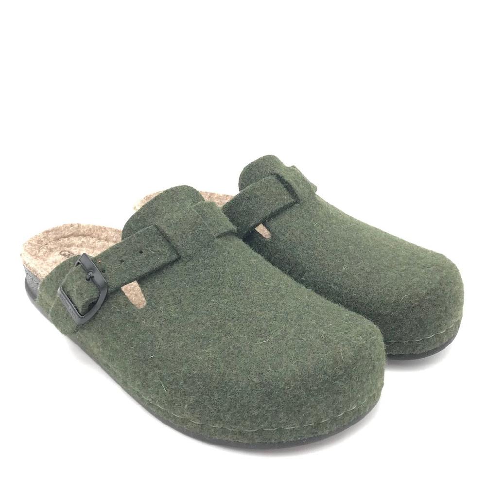 Zulian Calzature Ciabatta Reps foresta-taupe Spedizione gratuita