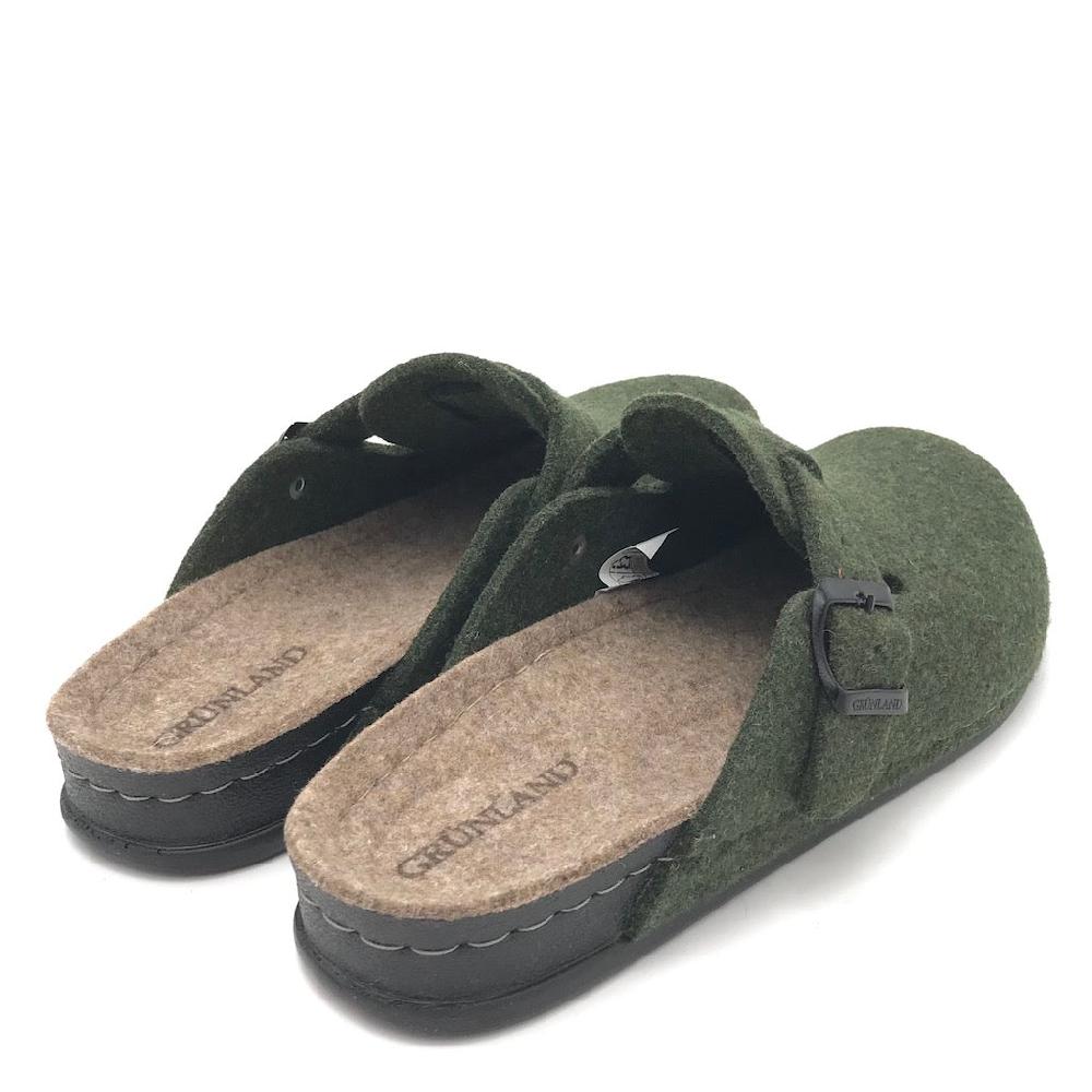 Zulian Calzature Ciabatta Reps foresta-taupe Spedizione gratuita