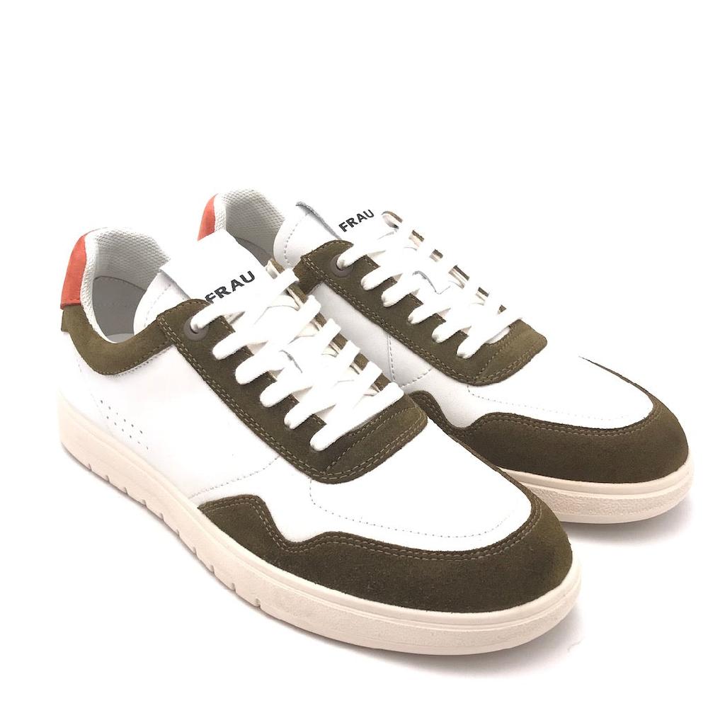 Zulian Calzature Sneakers bianca-verde Presa
