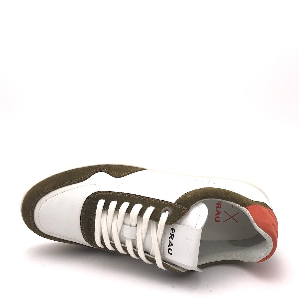 Zulian Calzature Sneakers bianca-verde Presa