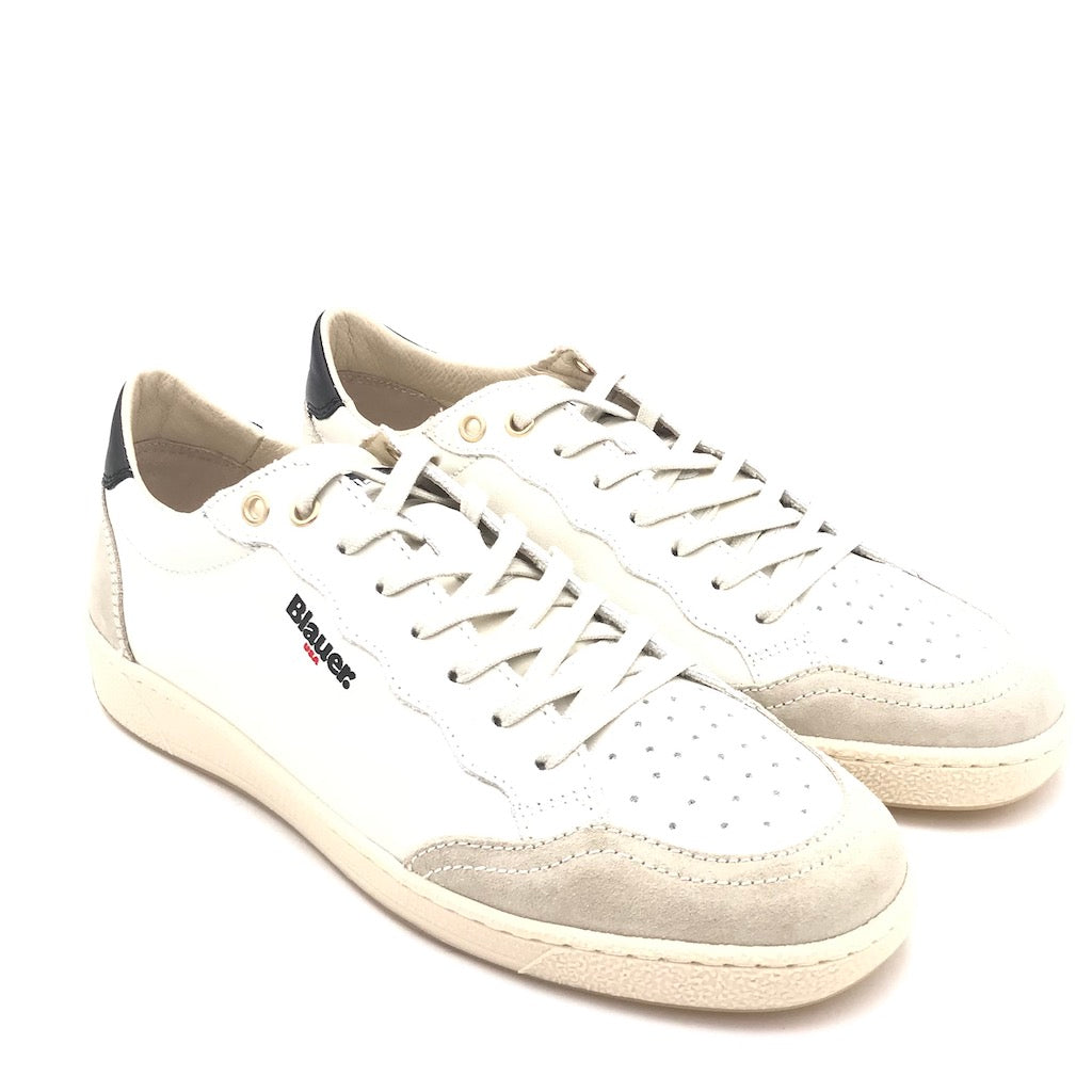 Zulian Calzature Sneakers Murray 01 Les bianco-nero Sconto