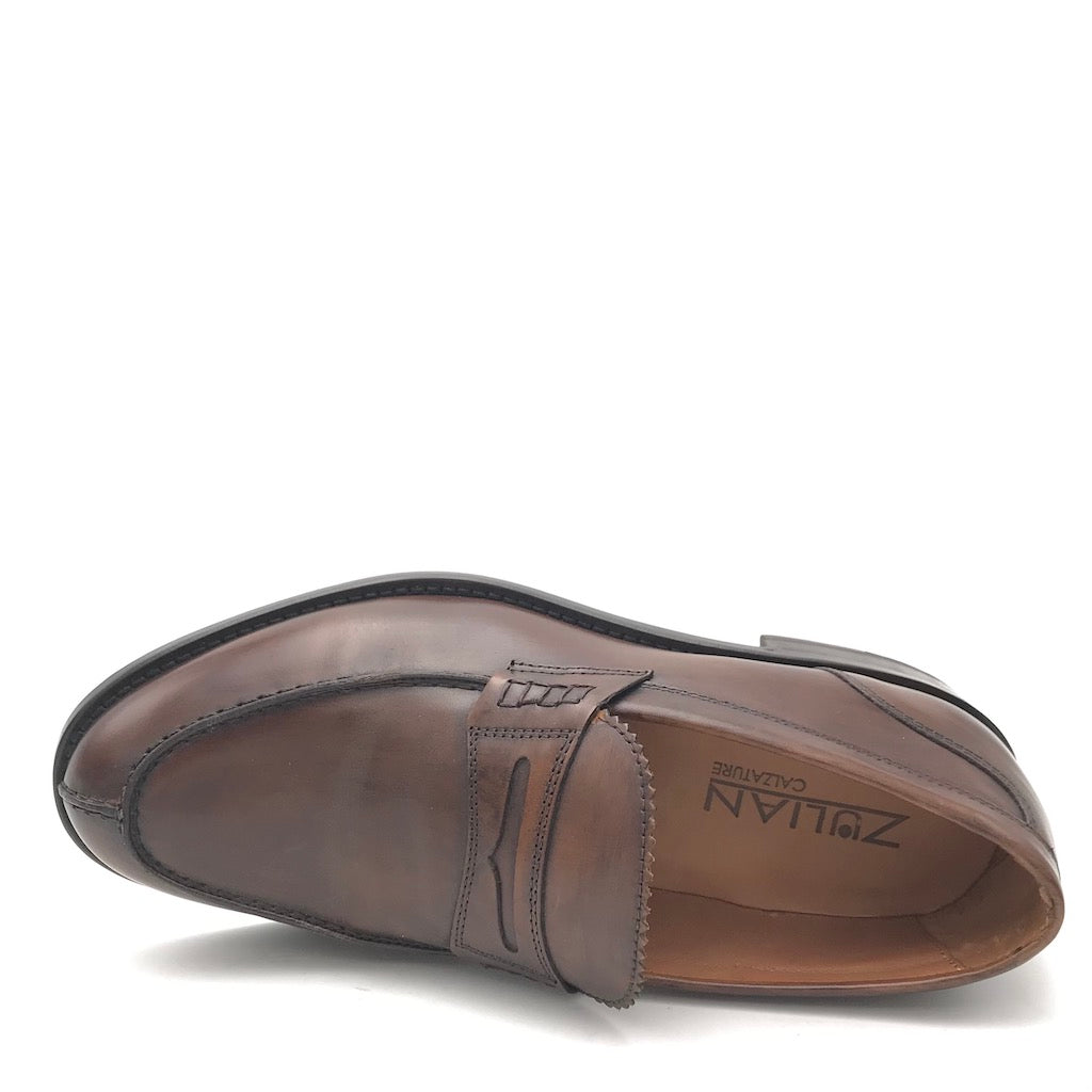 Zulian Calzature Mocassino college marrone Offerta