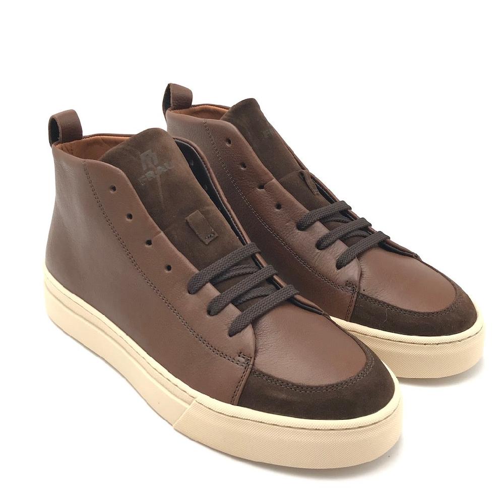 Zulian Calzature Sneakers alta marrone I Più Venduti