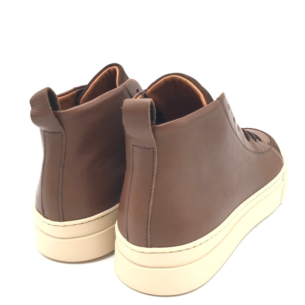 Zulian Calzature Sneakers alta marrone I Più Venduti