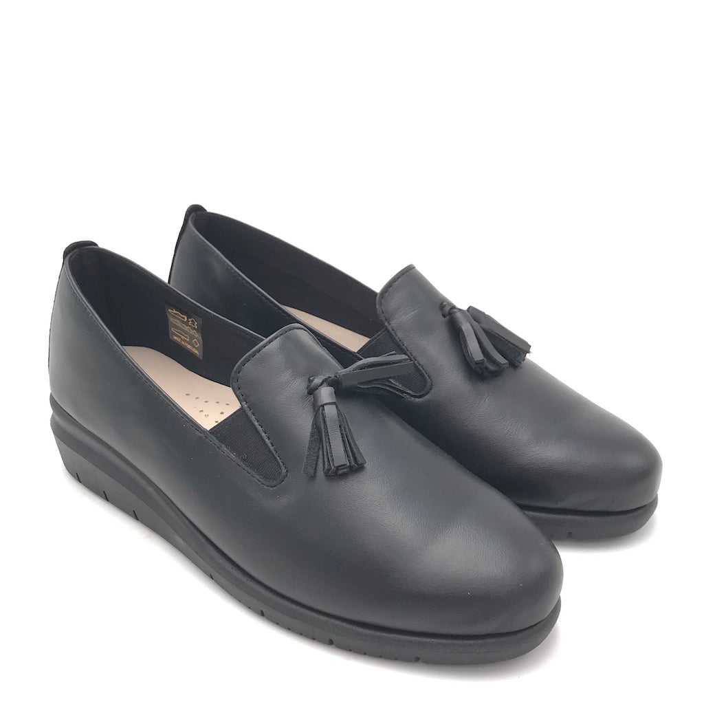 Zulian Calzature Scarpa Rysa pelle nera Moda