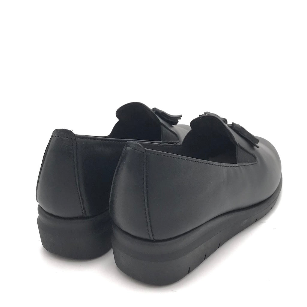 Zulian Calzature Scarpa Rysa pelle nera Moda
