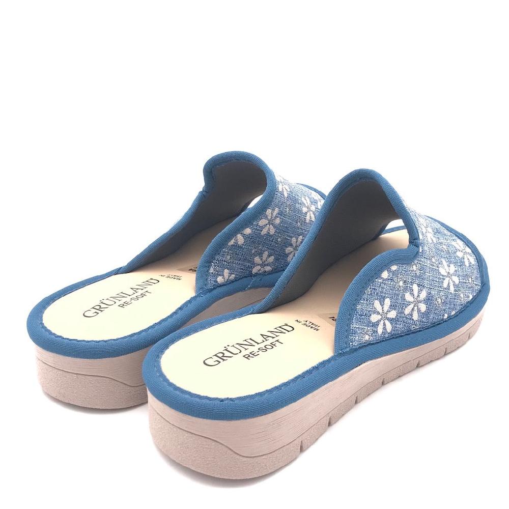 Zulian Calzature Ciabatta Dola tessuto jeans Italy