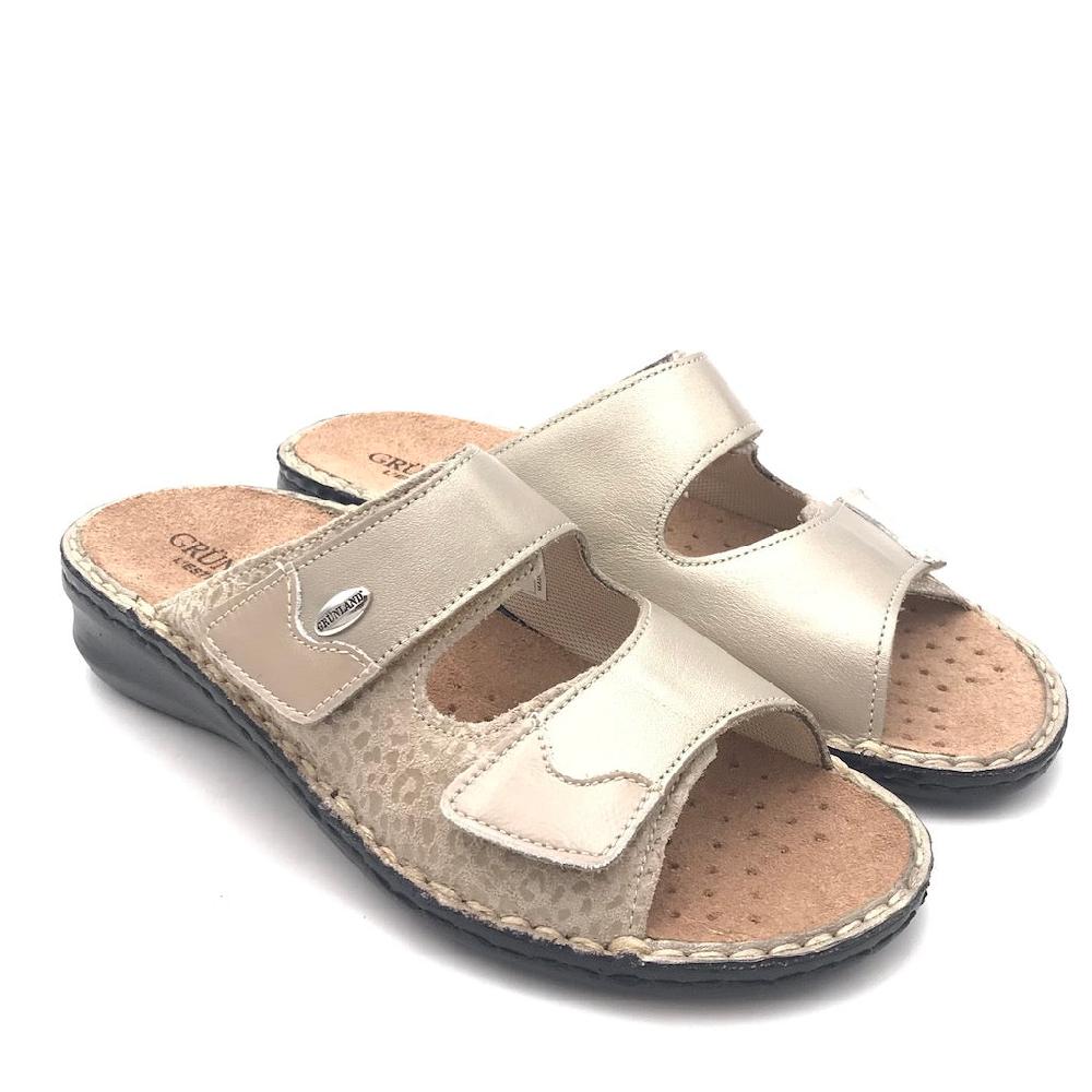 Zulian Calzature Ciabatta Dami platino Vendita