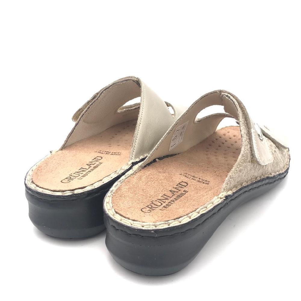 Zulian Calzature Ciabatta Dami platino Vendita