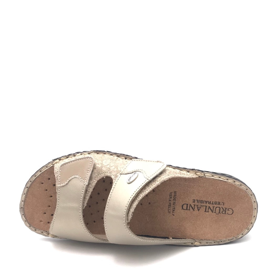 Zulian Calzature Ciabatta Dami platino Vendita