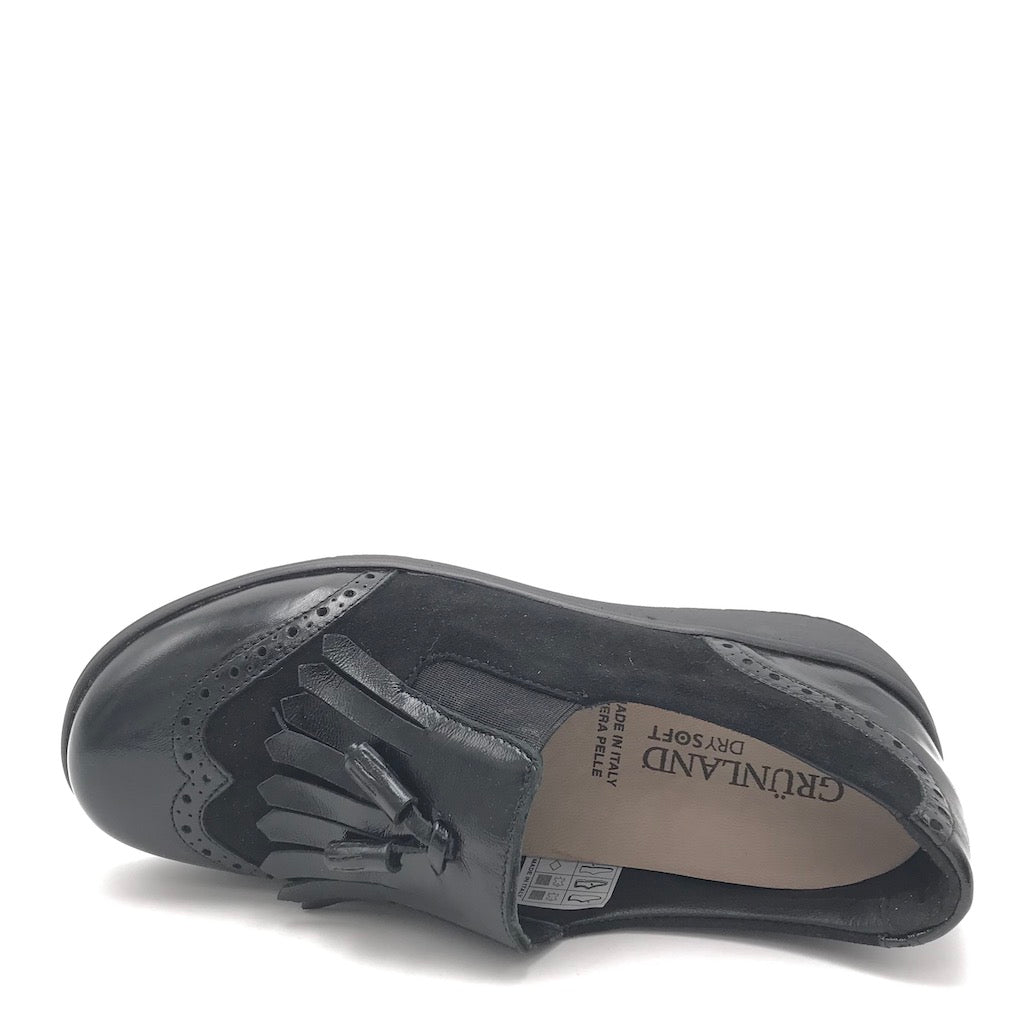 Zulian Calzature Scarpa Neta nera Consegna Veloce