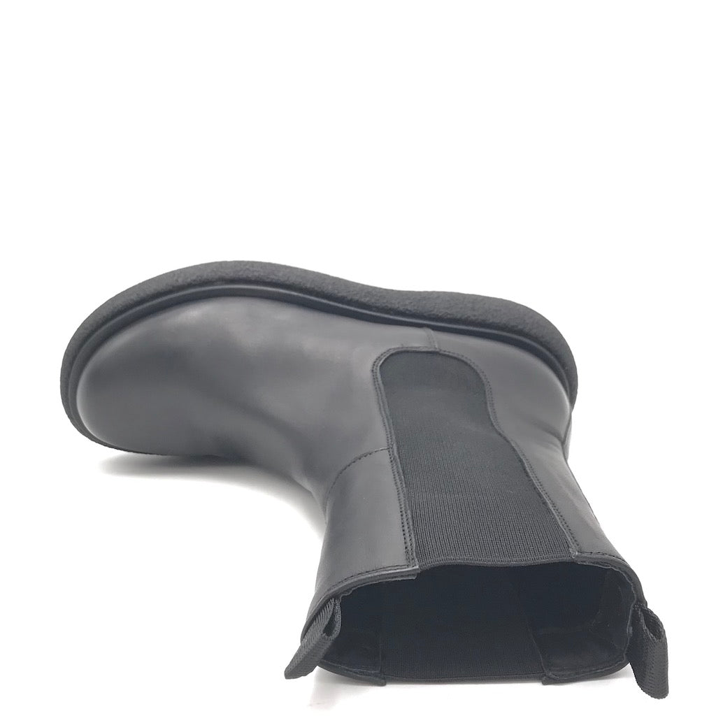 Zulian Calzature Boot Sophie beat in pelle nera Promozione Limitata