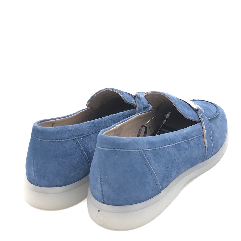 Zulian Calzature Mocassino Taco cielo Prezzo Ridotto