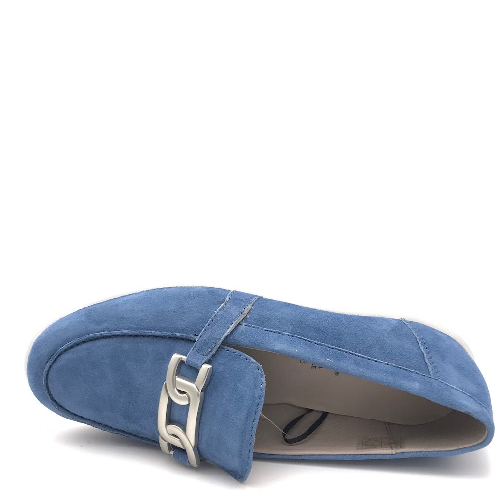 Zulian Calzature Mocassino Taco cielo Prezzo Ridotto