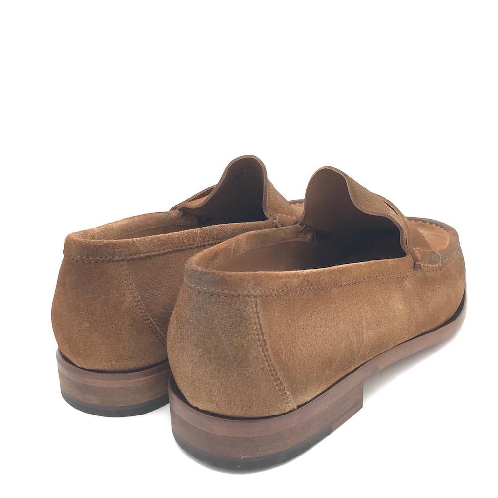 Zulian Calzature Mocassino in velour taupe Novità