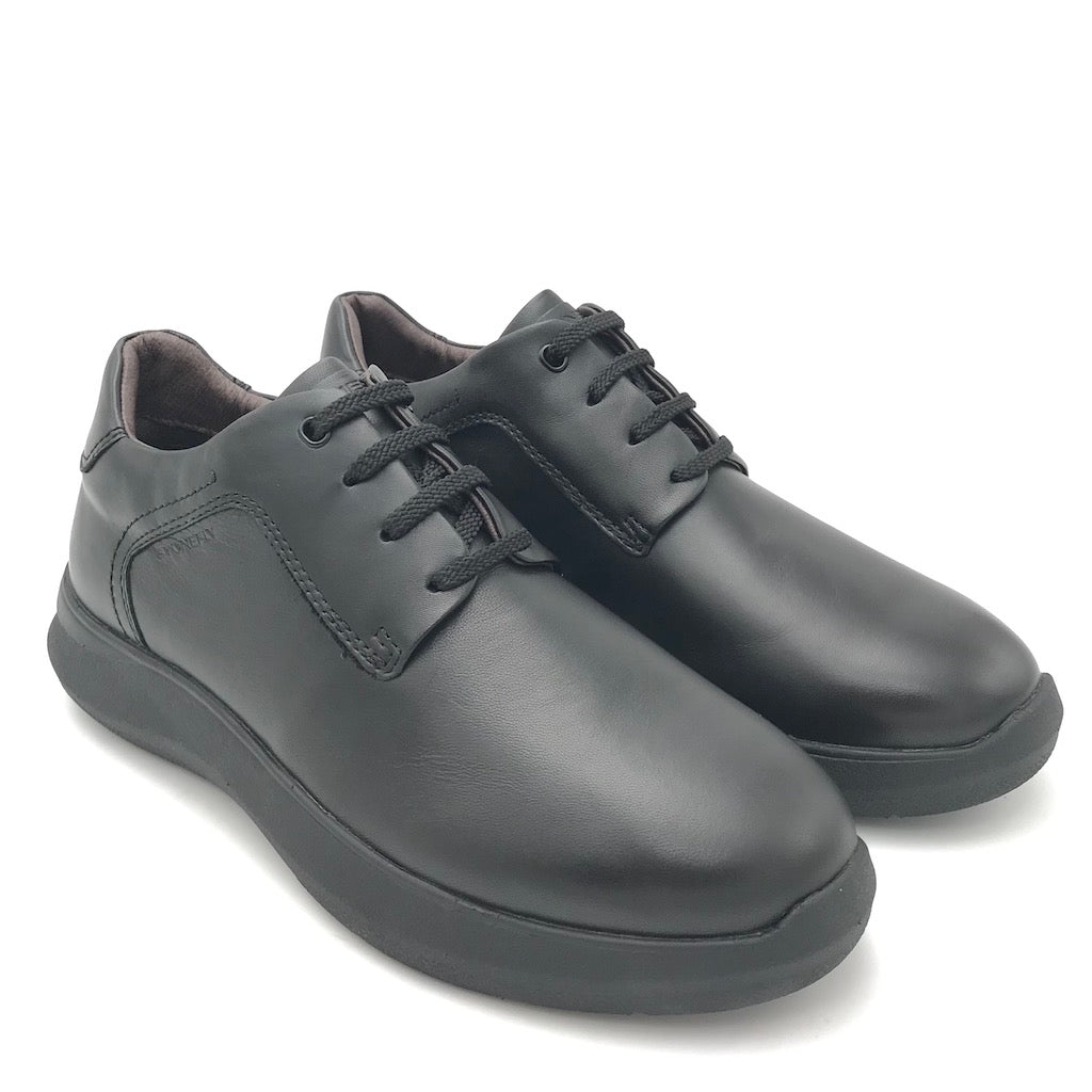 Zulian Calzature Scarpa Seven Season in nappa nera Presa