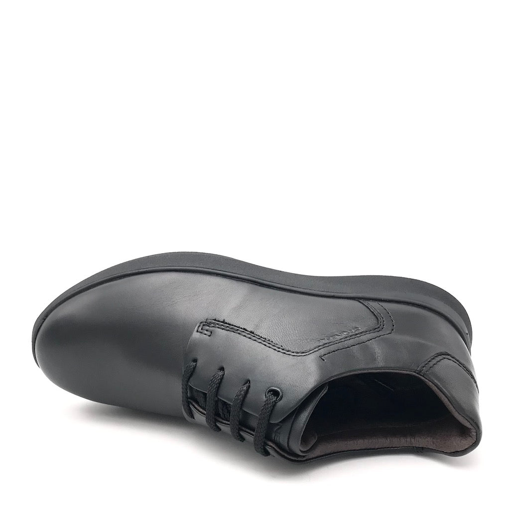 Zulian Calzature Scarpa Seven Season in nappa nera Presa