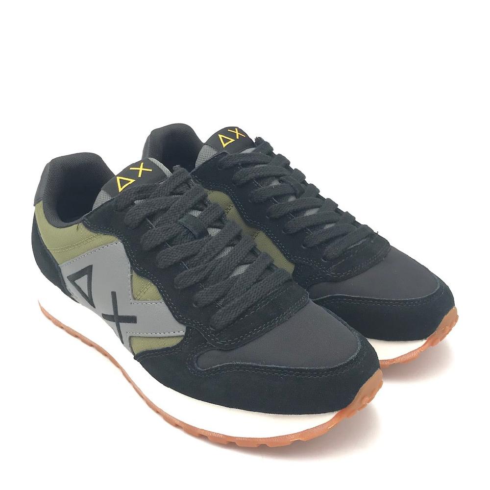 Zulian Calzature Sneakers Jaki bicolor nero Outlet