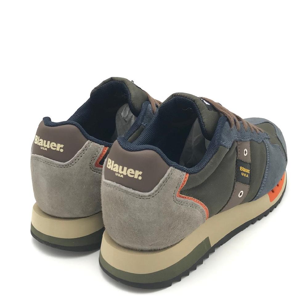 Zulian Calzature Sneakers Queens01 navy-military Saldi Di Fabbrica