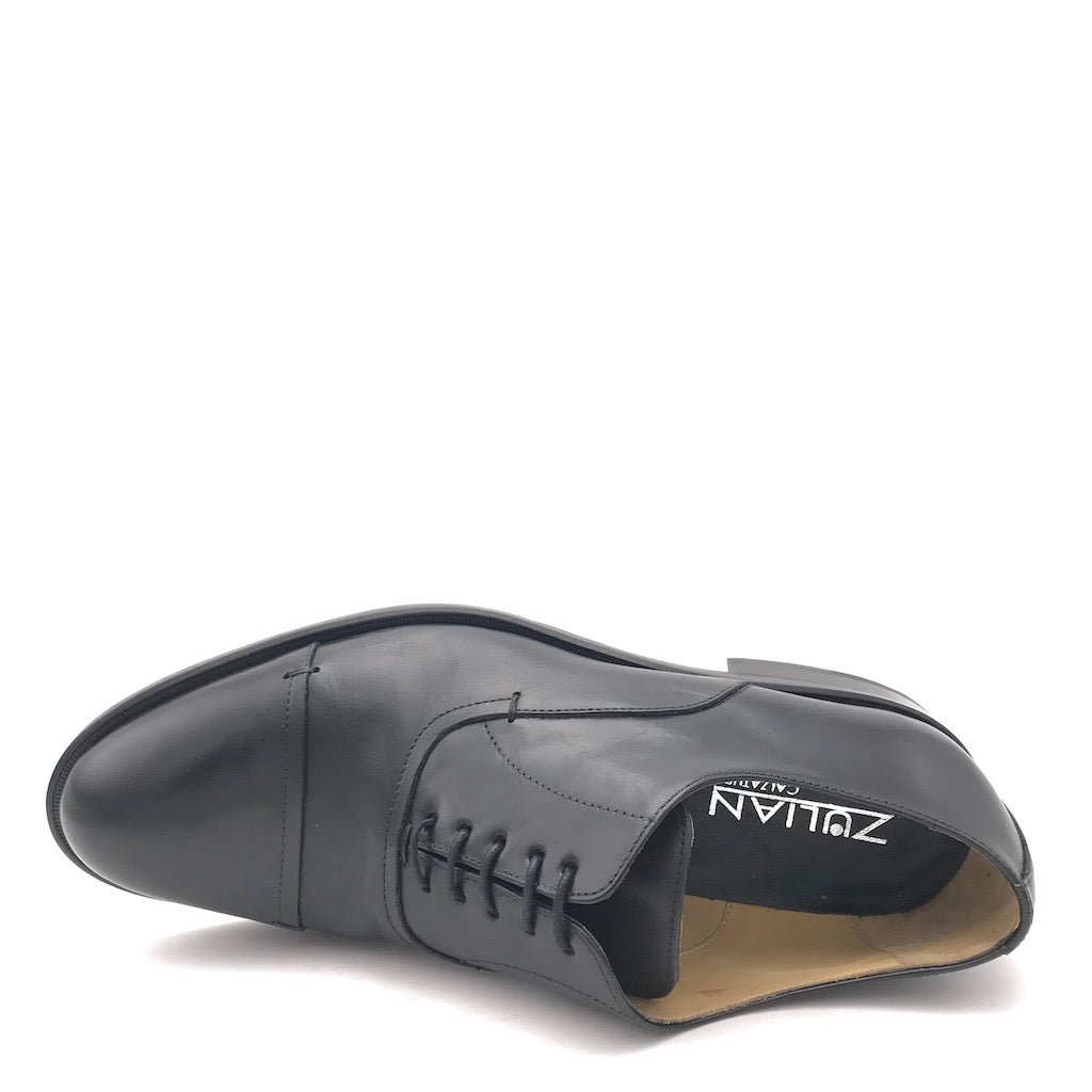 Zulian Calzature Stringata classica nera Enormi sconti