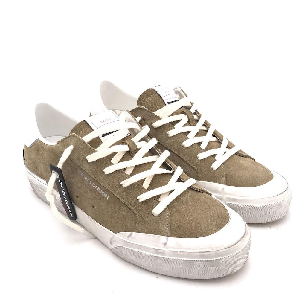 Zulian Calzature Sneakers Recut Low taupe Nuova