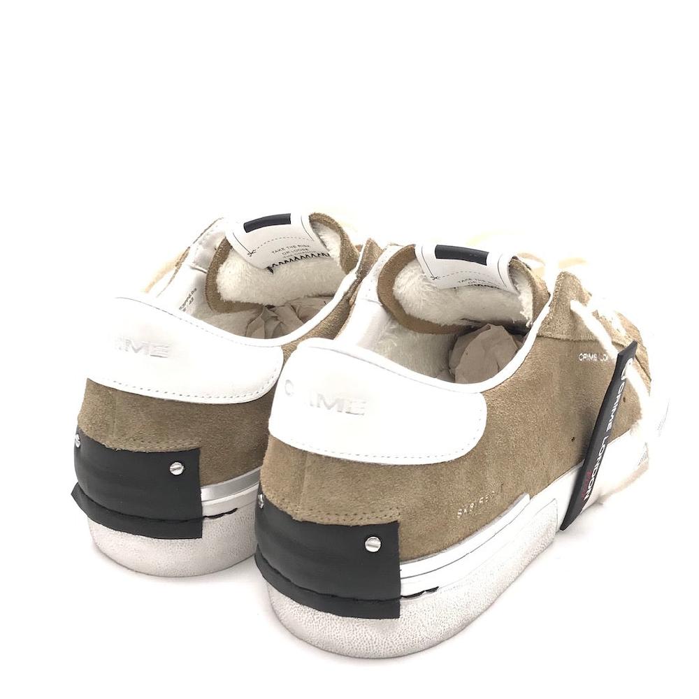 Zulian Calzature Sneakers Recut Low taupe Nuova
