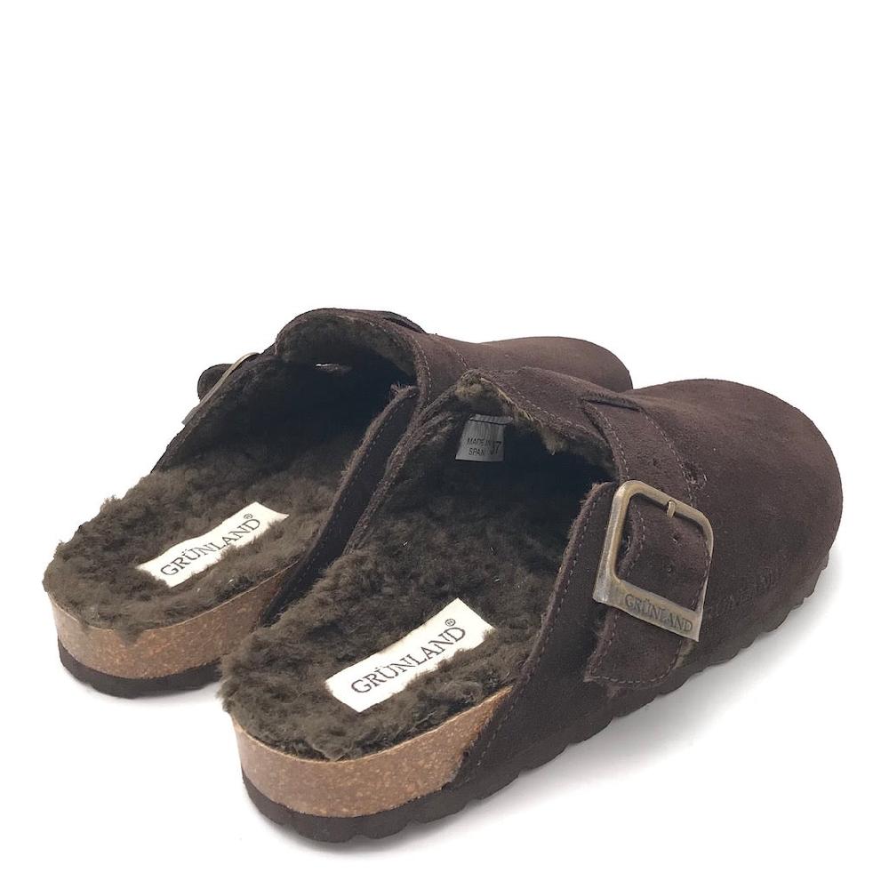 Zulian Calzature Ciabatta Sara shearling testa moro Promozione