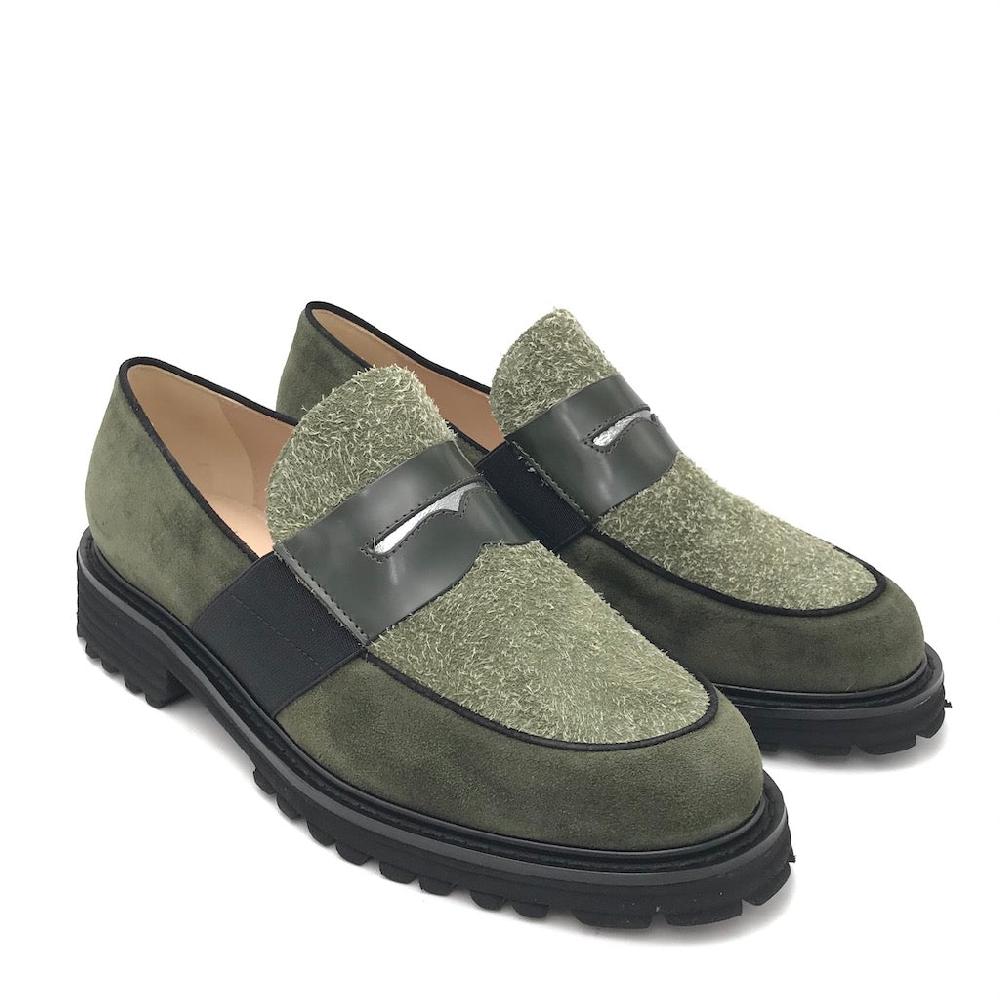 Zulian Calzature Mocassino Lina verde Soddisfazione Garantita