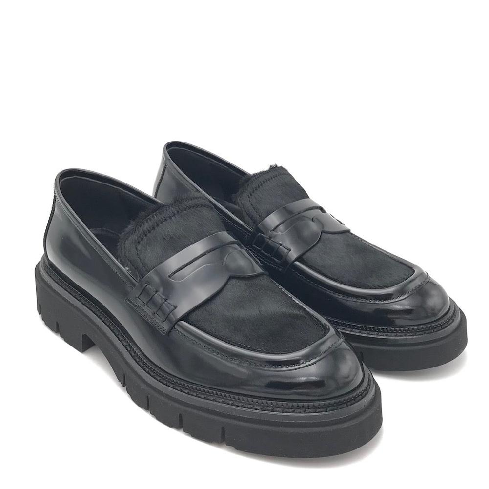Zulian Calzature Mocassino Kurtal nero Qualità Garantita