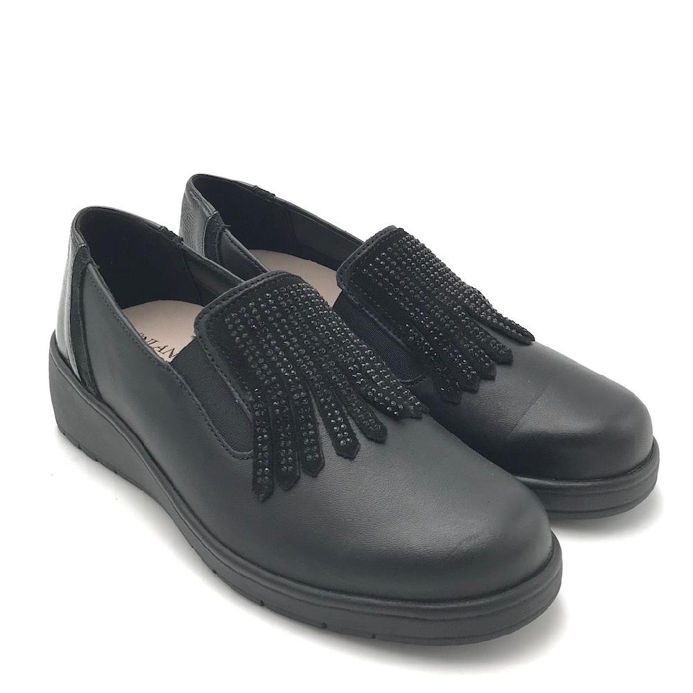 Zulian Calzature Scarpa Neta in pelle nera Promozione Limitata