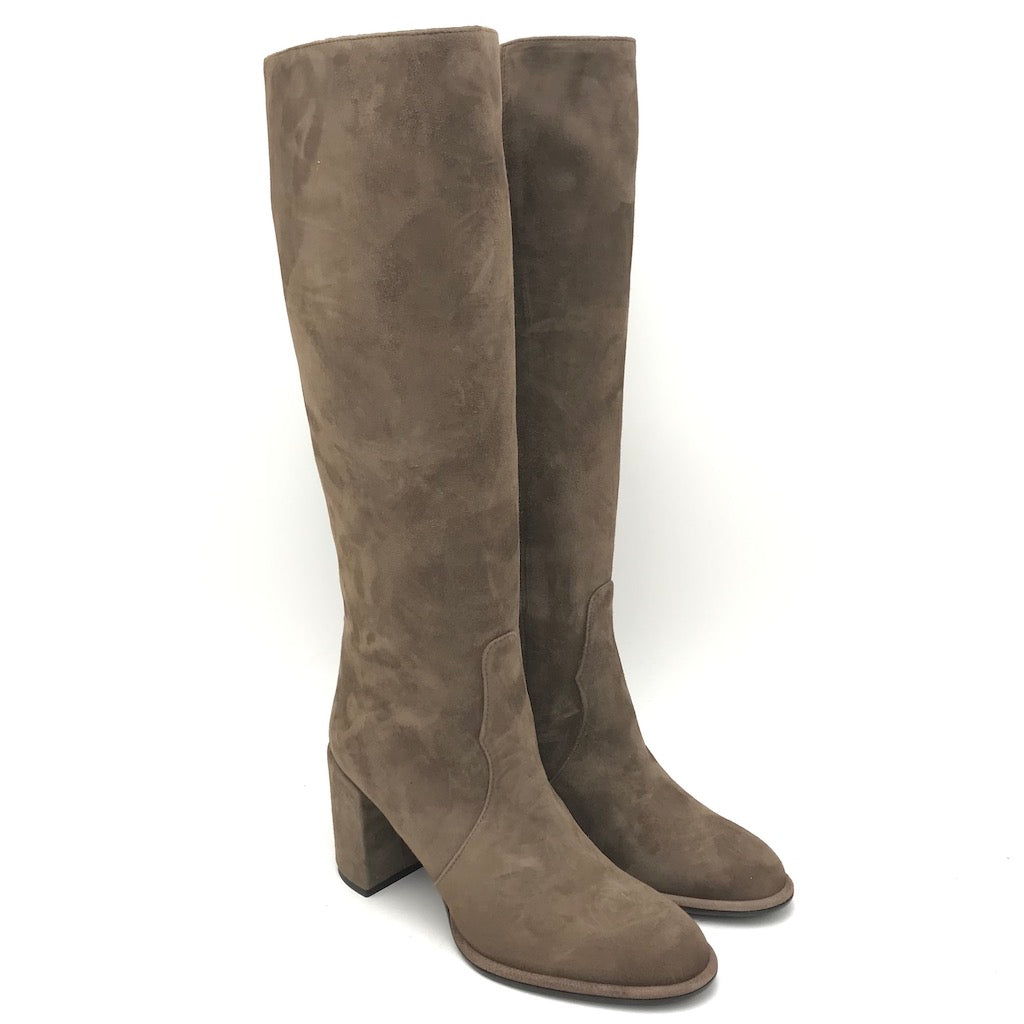 Zulian Calzature Stivale Magda taupe Fino Al -60%